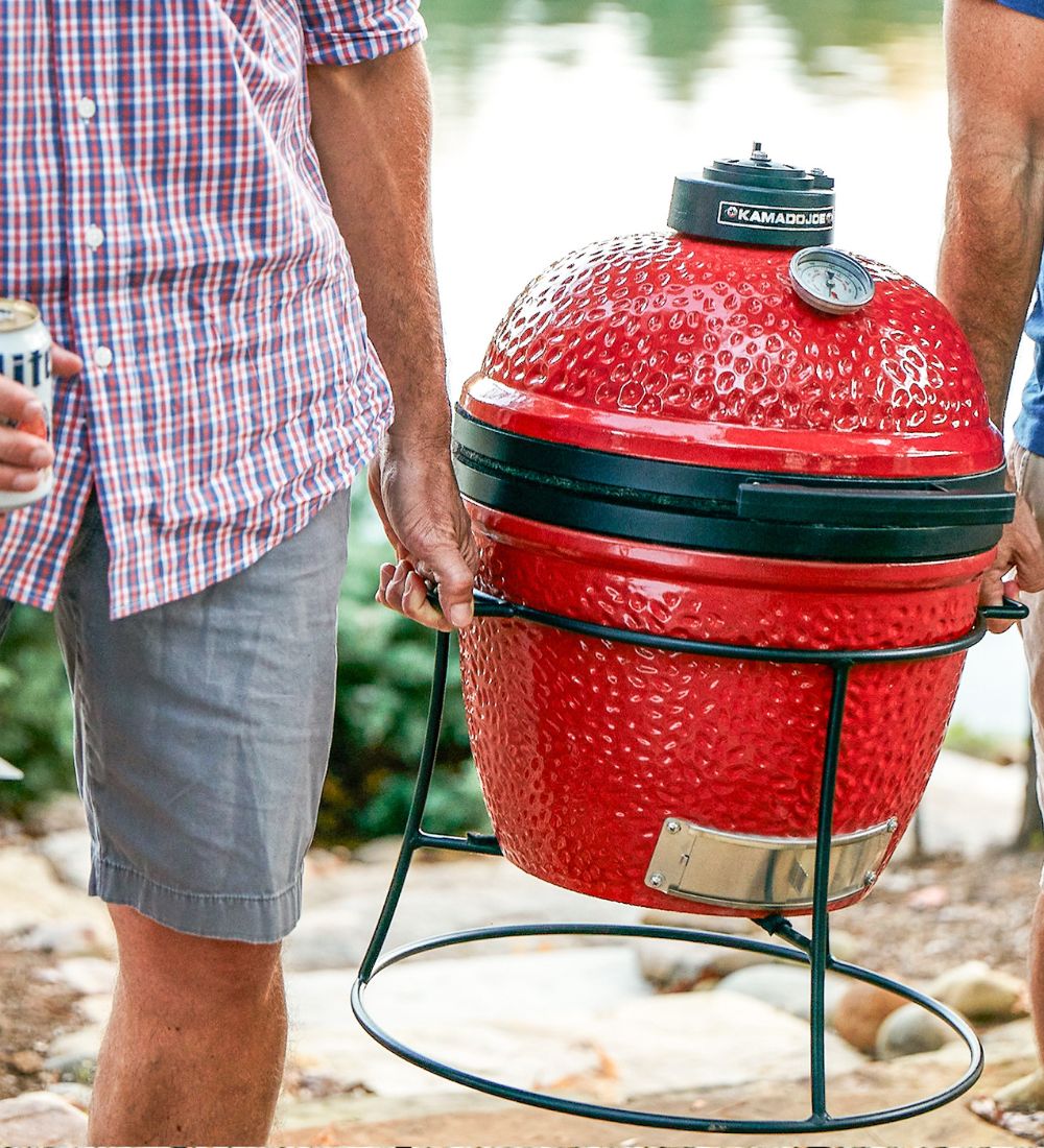 Kamado Joe Junior™ with Cast Iron Stand