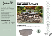 Hartman Protective Cover for 8 Seat Rectangular Dining Set - To fit Amalfi / Capri / Highgrove
