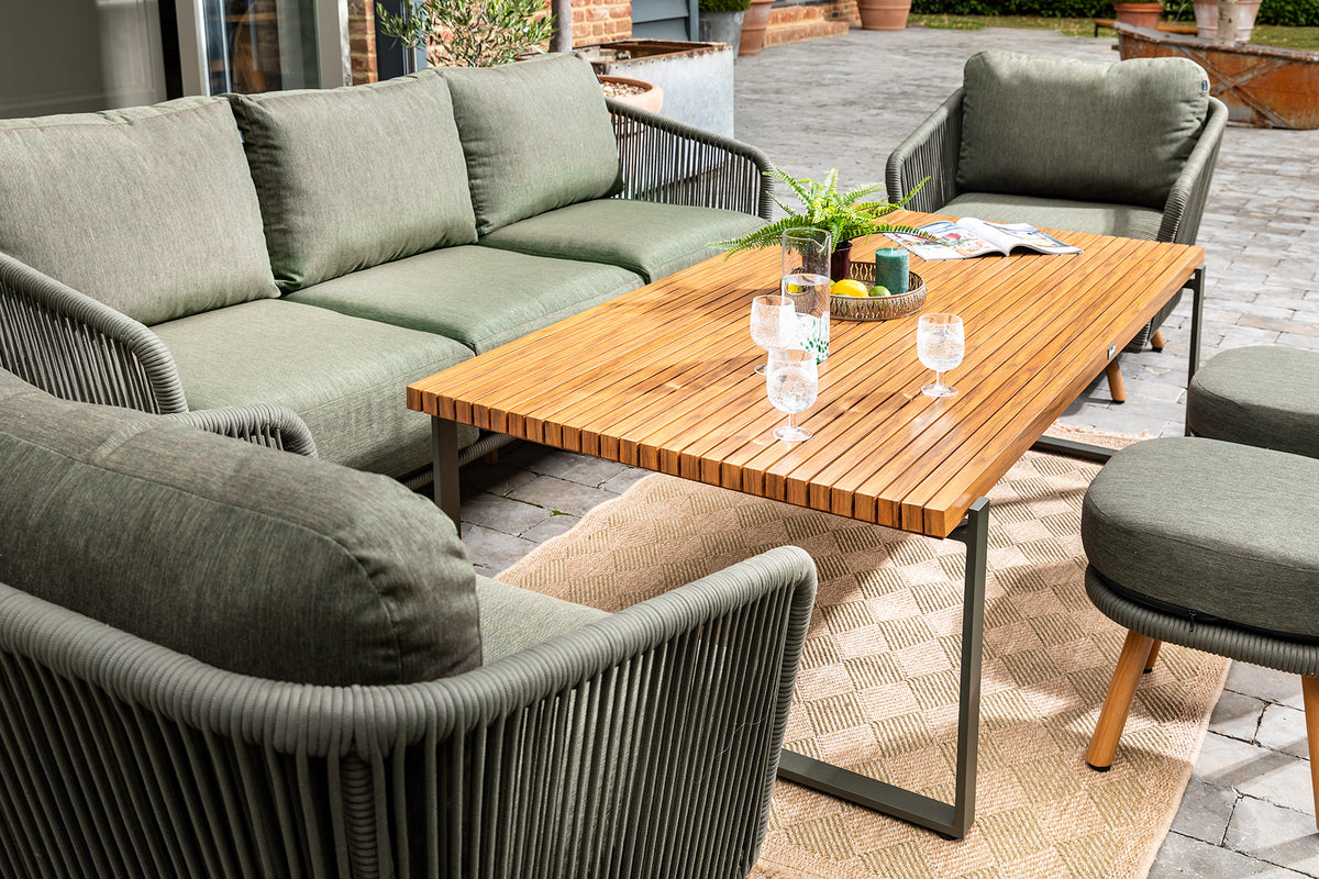Hartman Eden 3 Seat Sofa Lounge Set in Juniper Green