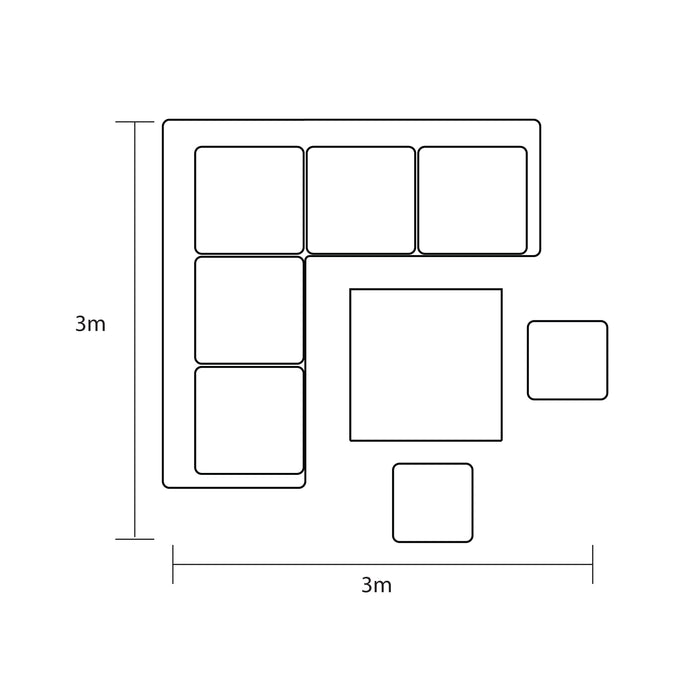 Eden Square Casual Dining Set by Hartman
