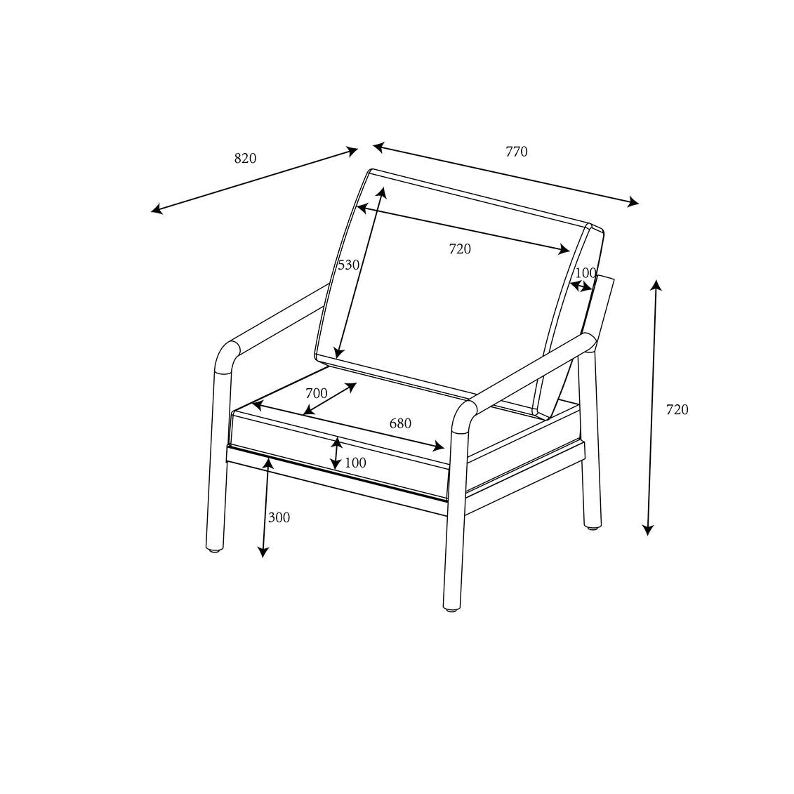 Hartman Sahara Companion Lounge Set (display model)