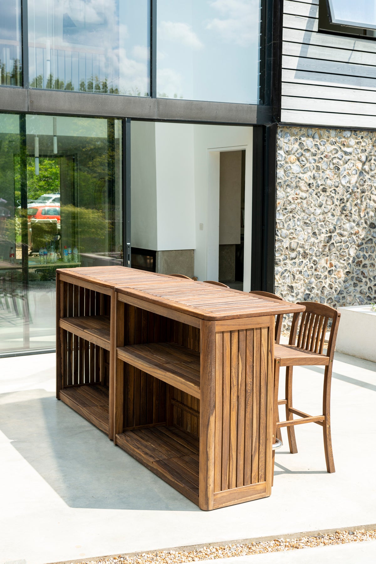 Alexander Rose Bolney Bar with Shelves