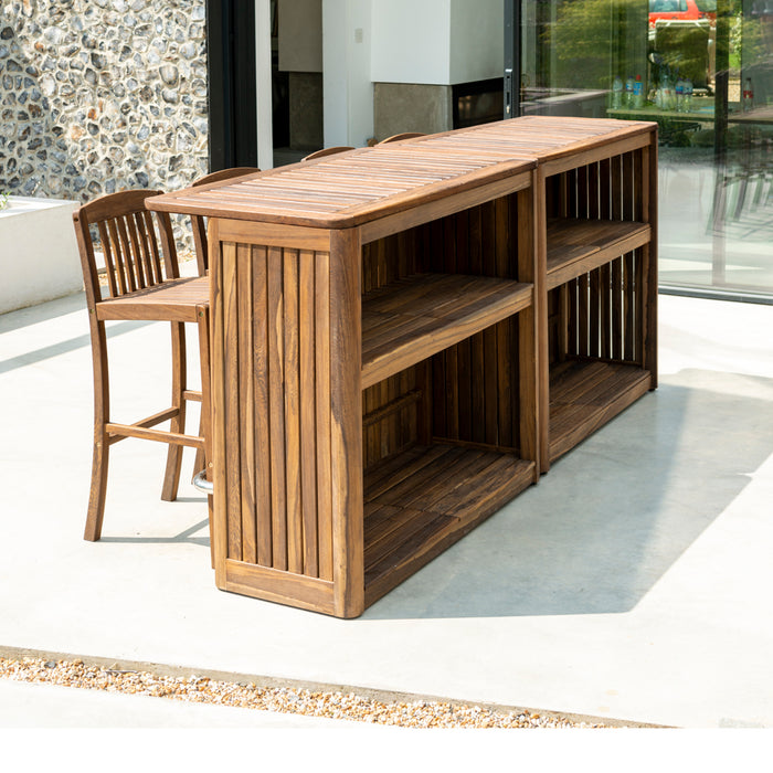 Alexander Rose Bolney Bar with Shelves