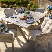 Hartman Arley 6 Seat Rectangular Dining Set