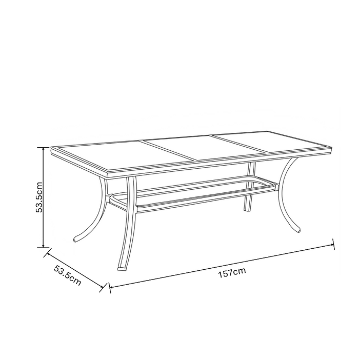 Hartman Buxton 3 Seat Lounge Set in Maize & Wheatgrass