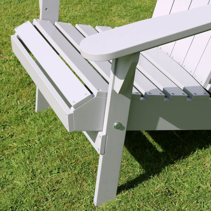 Zest JASMINE FOLDING CHAIR - Dark Grey & Light Grey (ex-display)