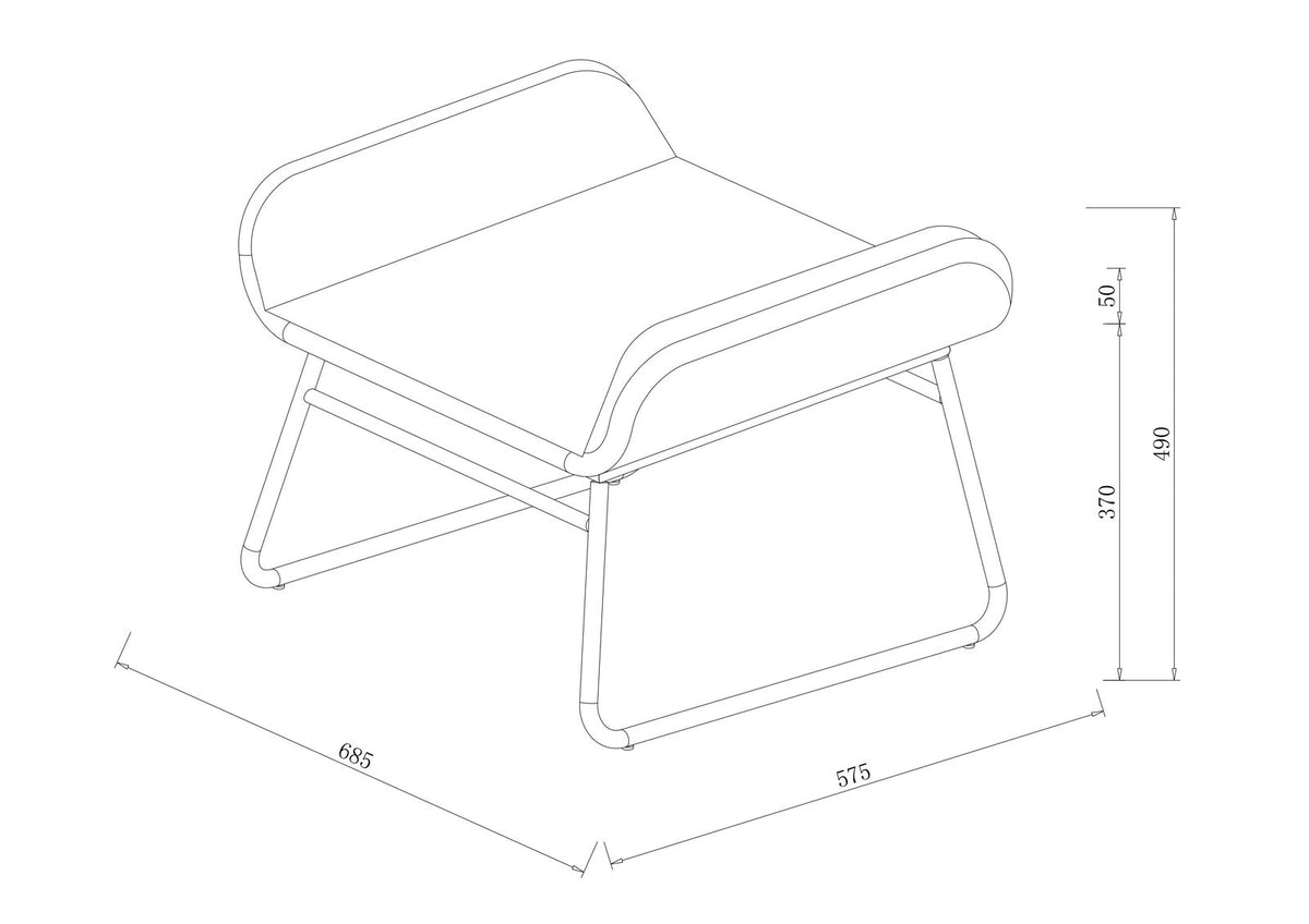 Hartman Rayo 2 Seater Lounge Set (Ex-display)