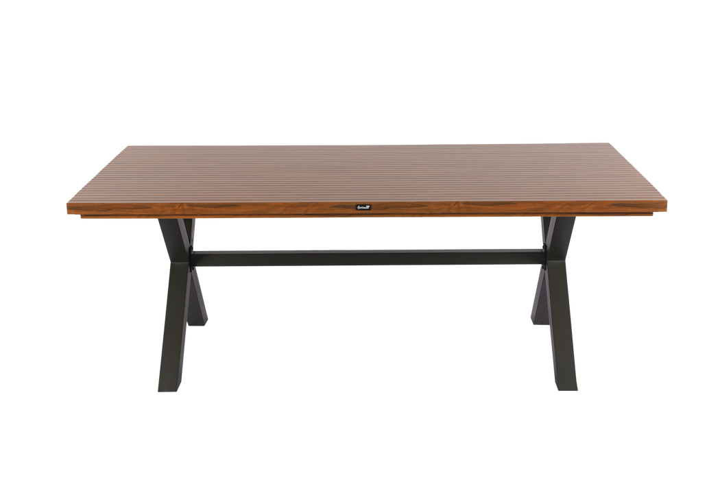 Hartman Eden 6 Seater Dining Set In Juniper Green 