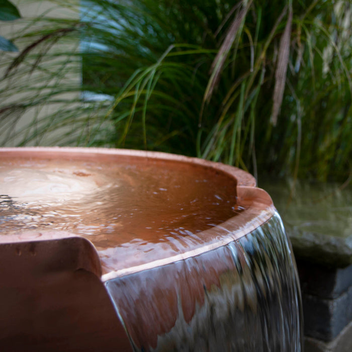 Oase Copper Bowl Water Feature Round 75