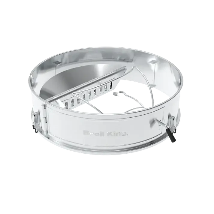 Crown Charcoal Kettle Grill – Stainless Steel Culinary Ring