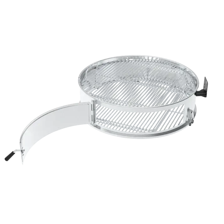 Crown Charcoal Kettle Grill – Stainless Steel Culinary Ring