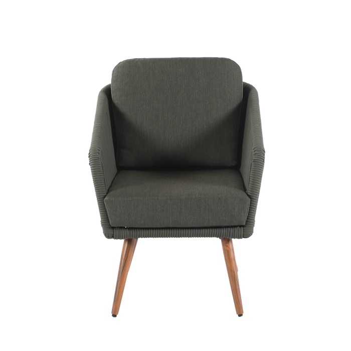 Hartman Eden 6 Seater Dining Set In Juniper Green 