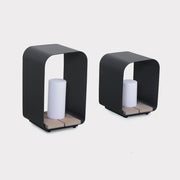 Kettler Elba Candle Outdoor Light 35cm & 45cm Set