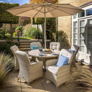 Hartman Eton 6 Seat Round Dining Set in Beech