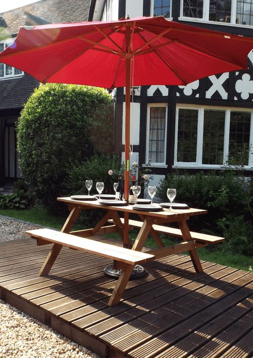 Charles Taylor Six Seater Picnic Table