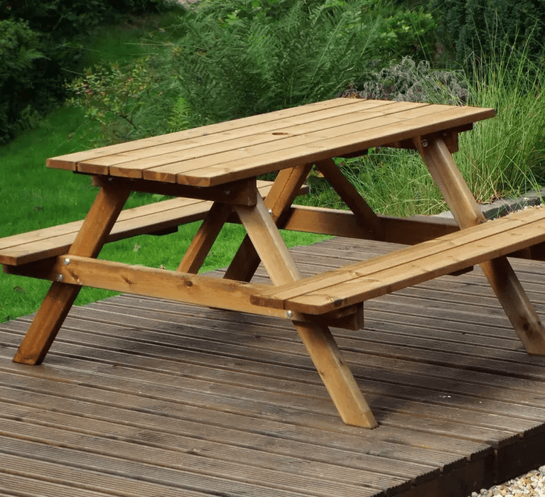Charles Taylor Six Seater Picnic Table