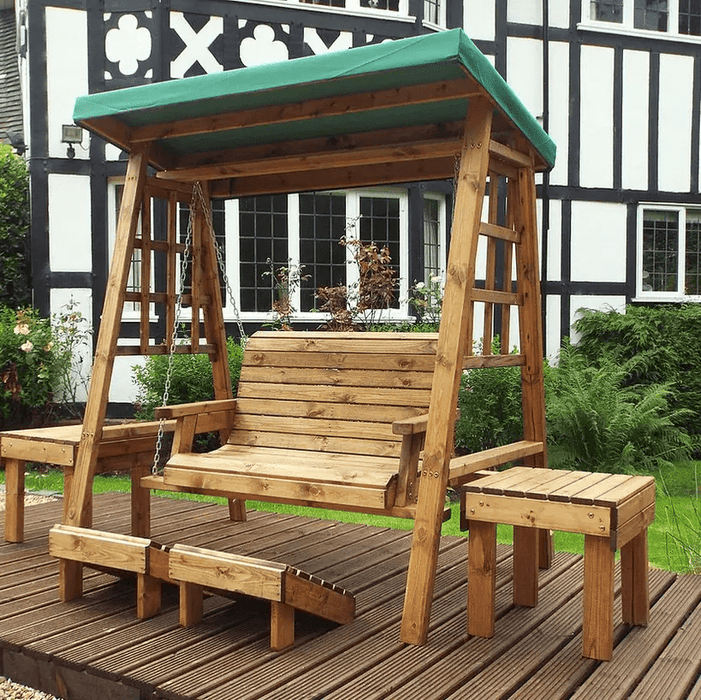Charles Taylor Dorset Two Seater Swing Green