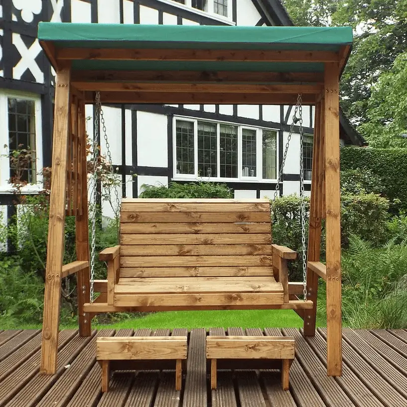 Charles Taylor Dorset Two Seater Swing Green