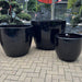 Glazed Garden Planters L, XL and XXL (Deep Green, Mocha & Black. Mid Ulster Northern Ireland Glazed Pots