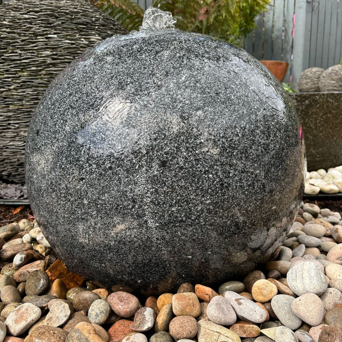 Granite Ball 62cm Diameter Water Feature with Complete Kit