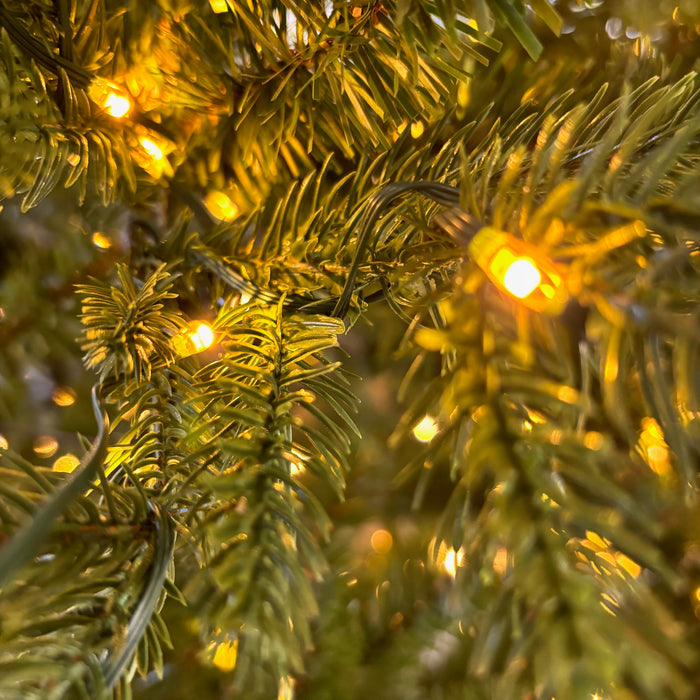 National Tree Company 7.5 ft Bedminster Spruce with Dual Color LED Infinity Lights