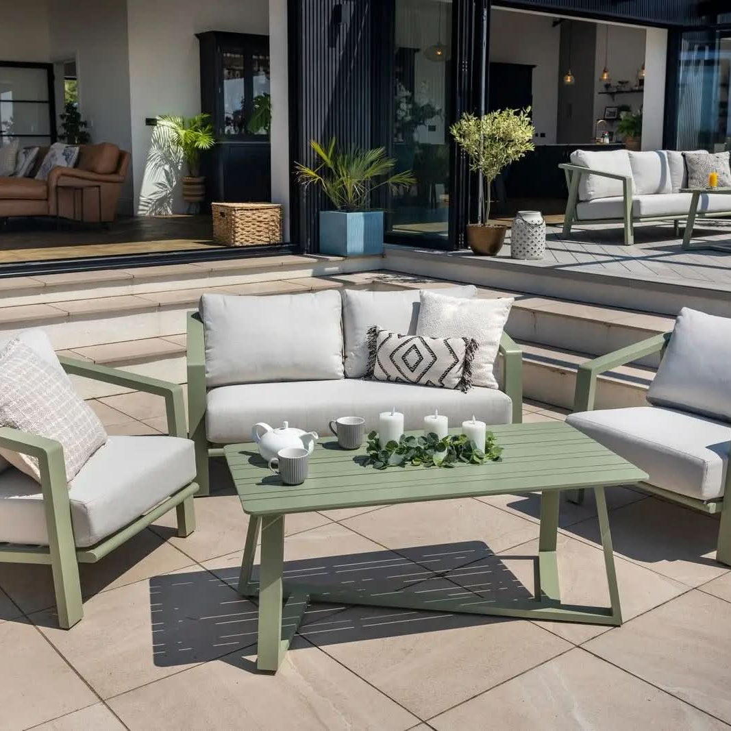 Hartman Alora 2 Seater Lounge Set in Sage Green