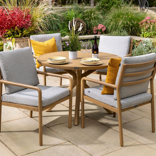 Hartman Sahara 4 Seater Round Dining Set