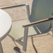 Bramblecrest Sofia 4 Seater Complete Dining Set in Green