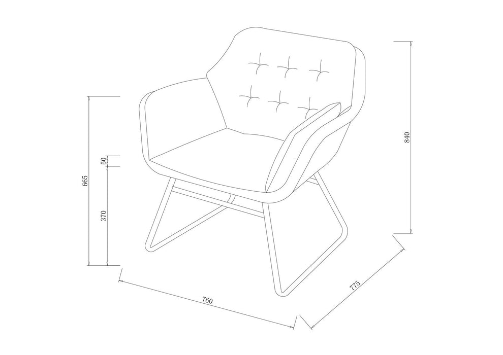 Hartman Rayo 2 Seater Lounge Set