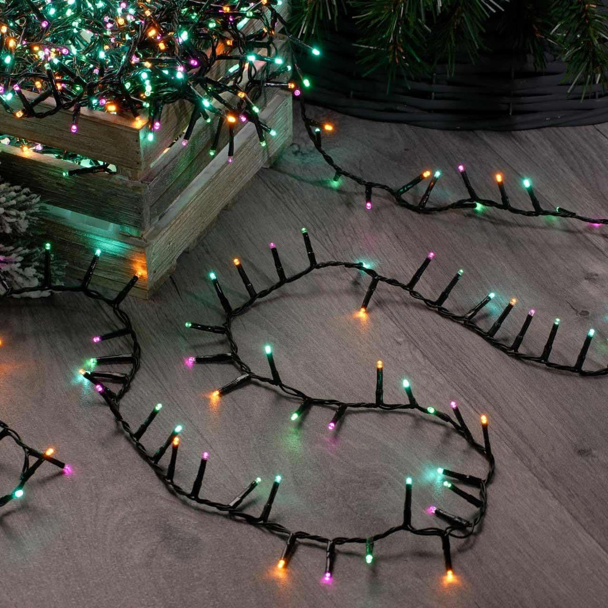 Festive Compact LED Lights Aurora 2000