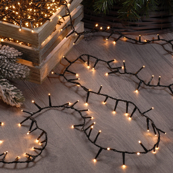 Festive Compact LED Lights Warm White 1000