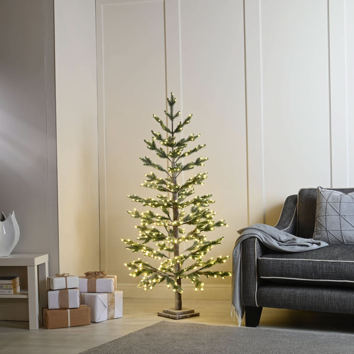 Festive Snowy LED Twig Tree - Three Sizes