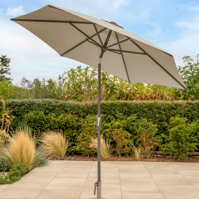 Kettler 2.5M Wind Up Parasol with Auto Tilt & Night Cover