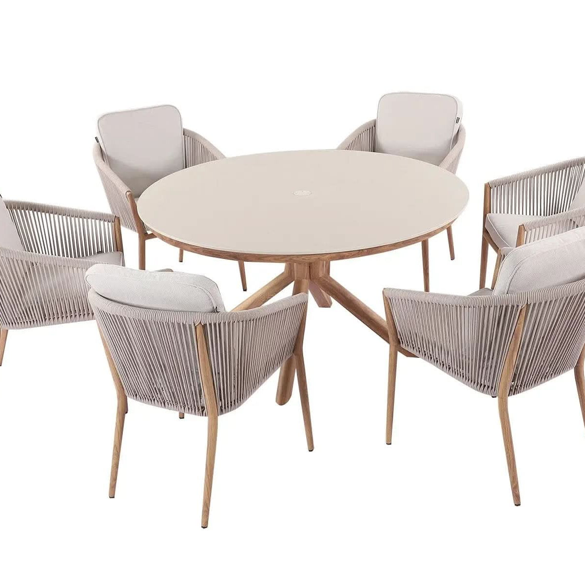 Hartman Portico 6 Seat Round Dining Set