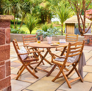Alexander Rose Redcliffe Folding Dining Set for 4