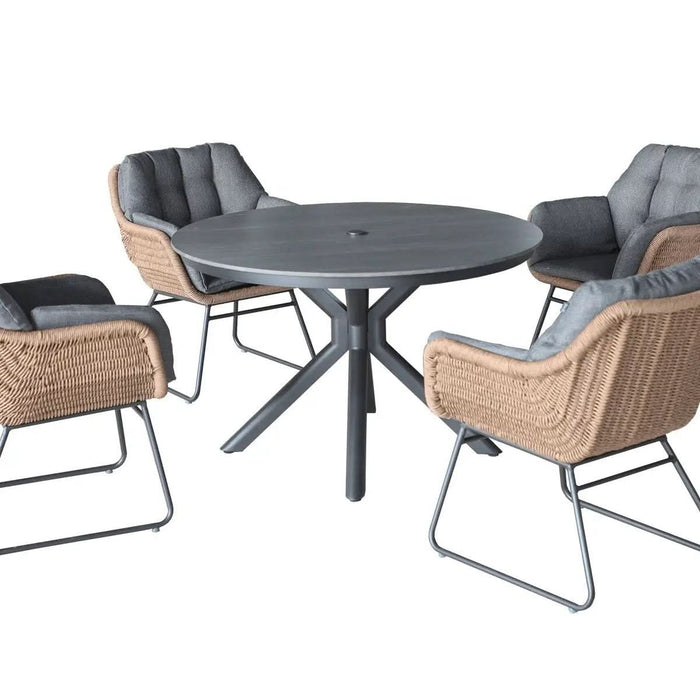 Hartman Rayo 4 Seat Round Dining Set