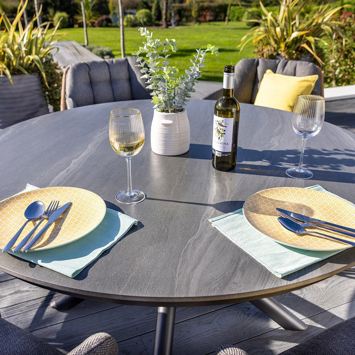 Hartman Rayo 6 Seat Round Dining Set