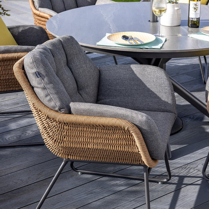 Hartman Rayo 6 Seat Round Dining Set
