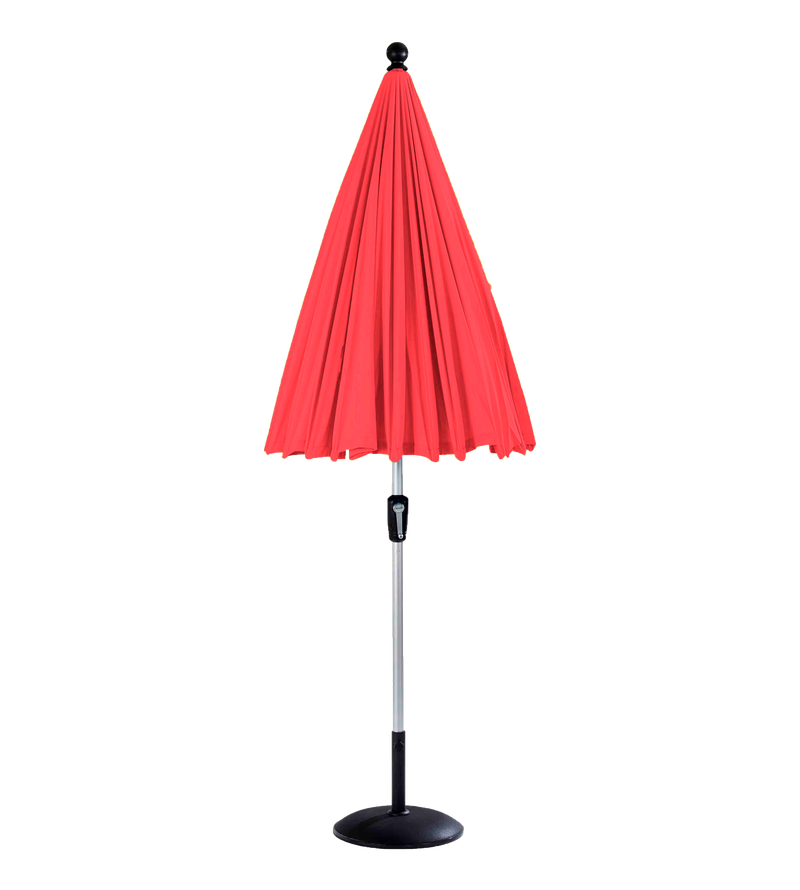 Hartman Shanghai Round 2.7m Parasol - red coral