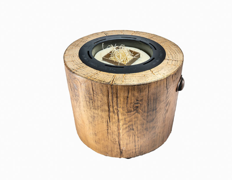 El Fuego Eco Firepit with fuel pack