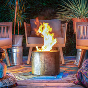 El Fuego Eco Firepit with fuel pack