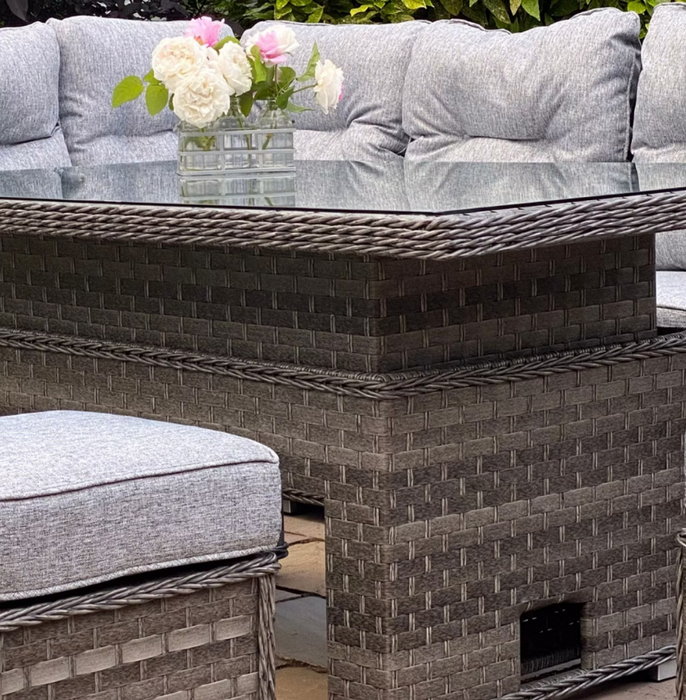 Mercer Amalfi Corner Set with High / Low Table