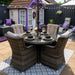 Mid Ulster Garden Centre Amalfi 4 Seater Dining Set