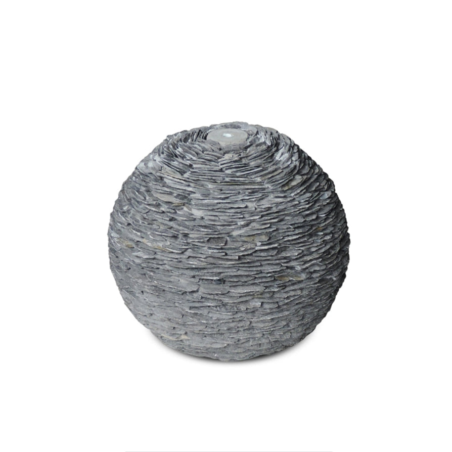 Slate Ball Water Feature 50cm