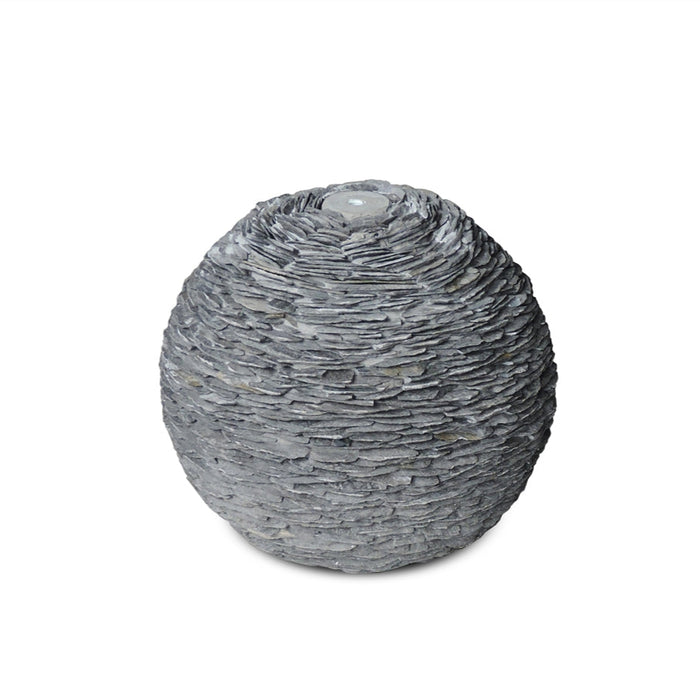 Slate Ball Water Feature 50cm