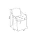 Hartman Capri Oval 6 Seat Dining Set in Antique Grey