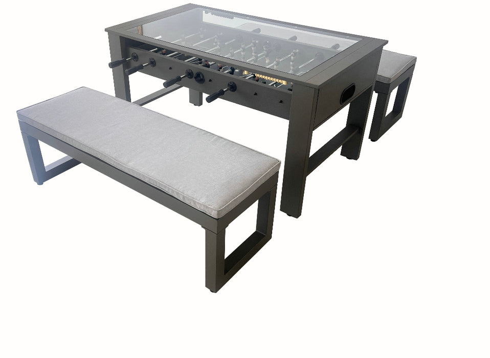 Hartman Toca 2 Seat Sofa Lounge Set with Football Coffee Table