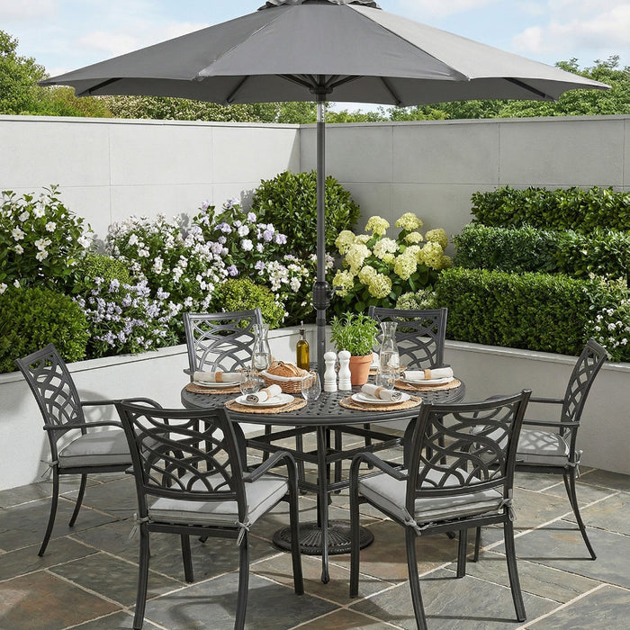 Hartman Tuscany 6 Seat Round Complete Dining Set