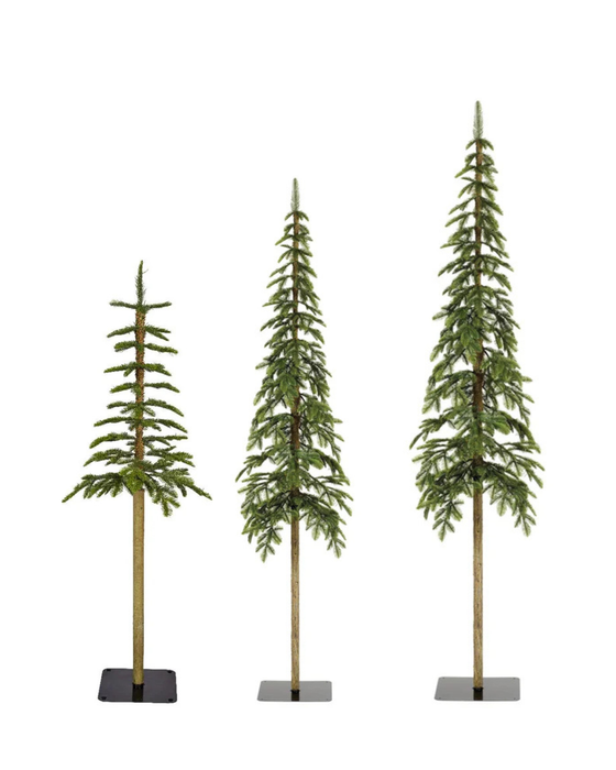 Everlands Alpine Fir Trio of Trees (4ft, 5ft, 6ft)