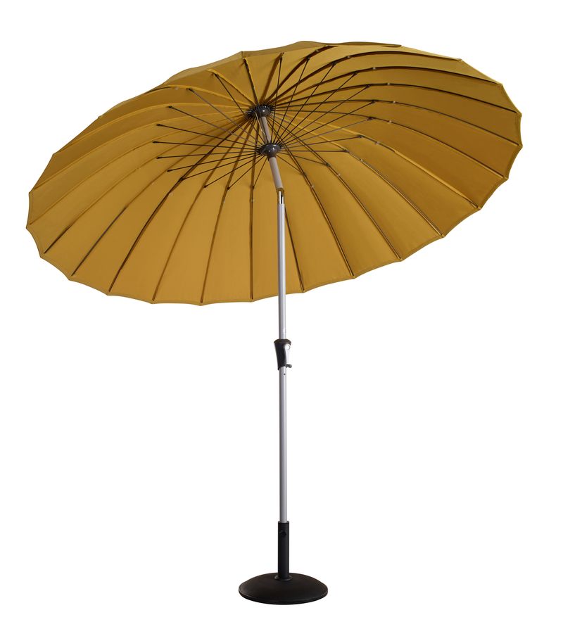 Hartman Shanghai Round 2.7m Parasol - ochre